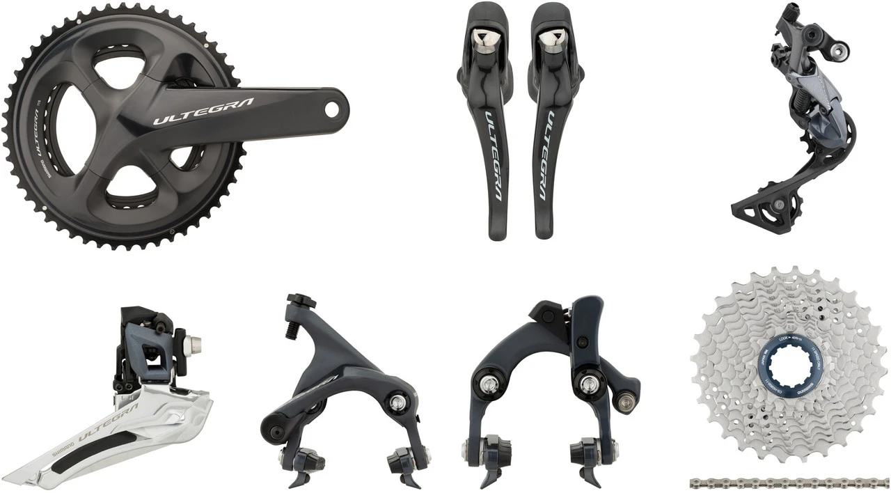 Shimano Ultegra R8000 Gruppe 2x11 39-53 Mit Direct Mount (HR Kettenstrebe) 3 Shimano Ultegra R8000 Gruppe 2x11 39-53 Mit Direct Mount (HR Kettenstrebe)