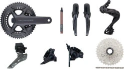 Shimano Ultegra Di2 R8150 Powermeter Gruppe 2x12 36-52 Mit Scheibenbremse